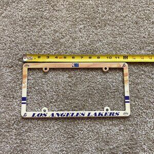 Lakers license plate frame